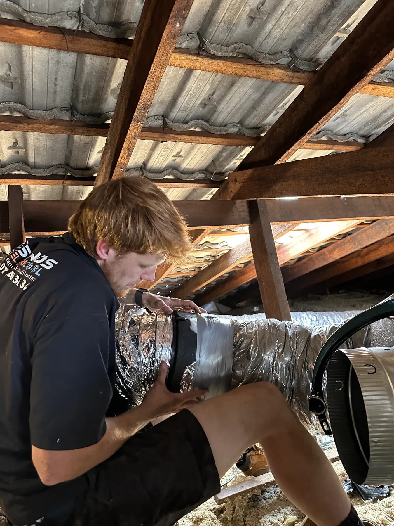 Spanos Electricool Ducted Air Conditioning Installation