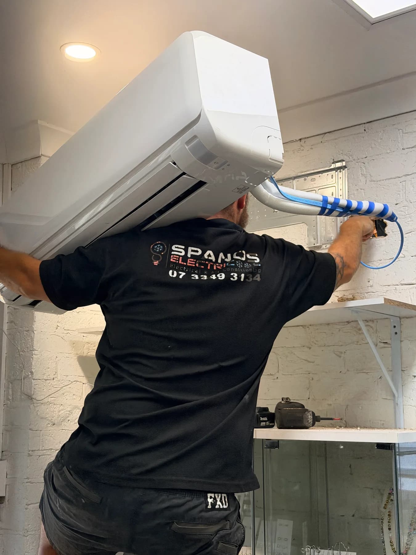 Spanos Split System Replacement Brisbane