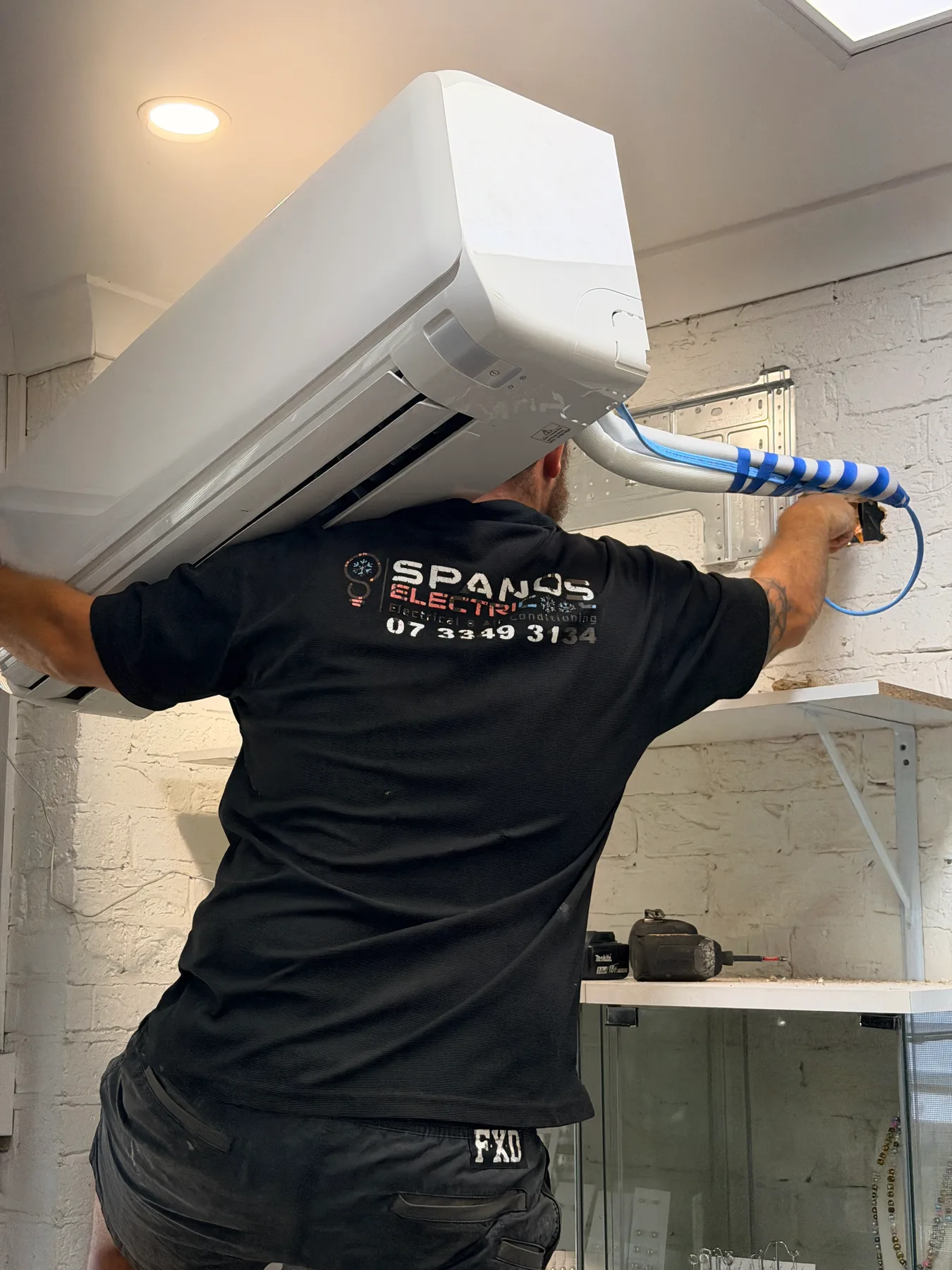 Spanos Split System Replacement Brisbane