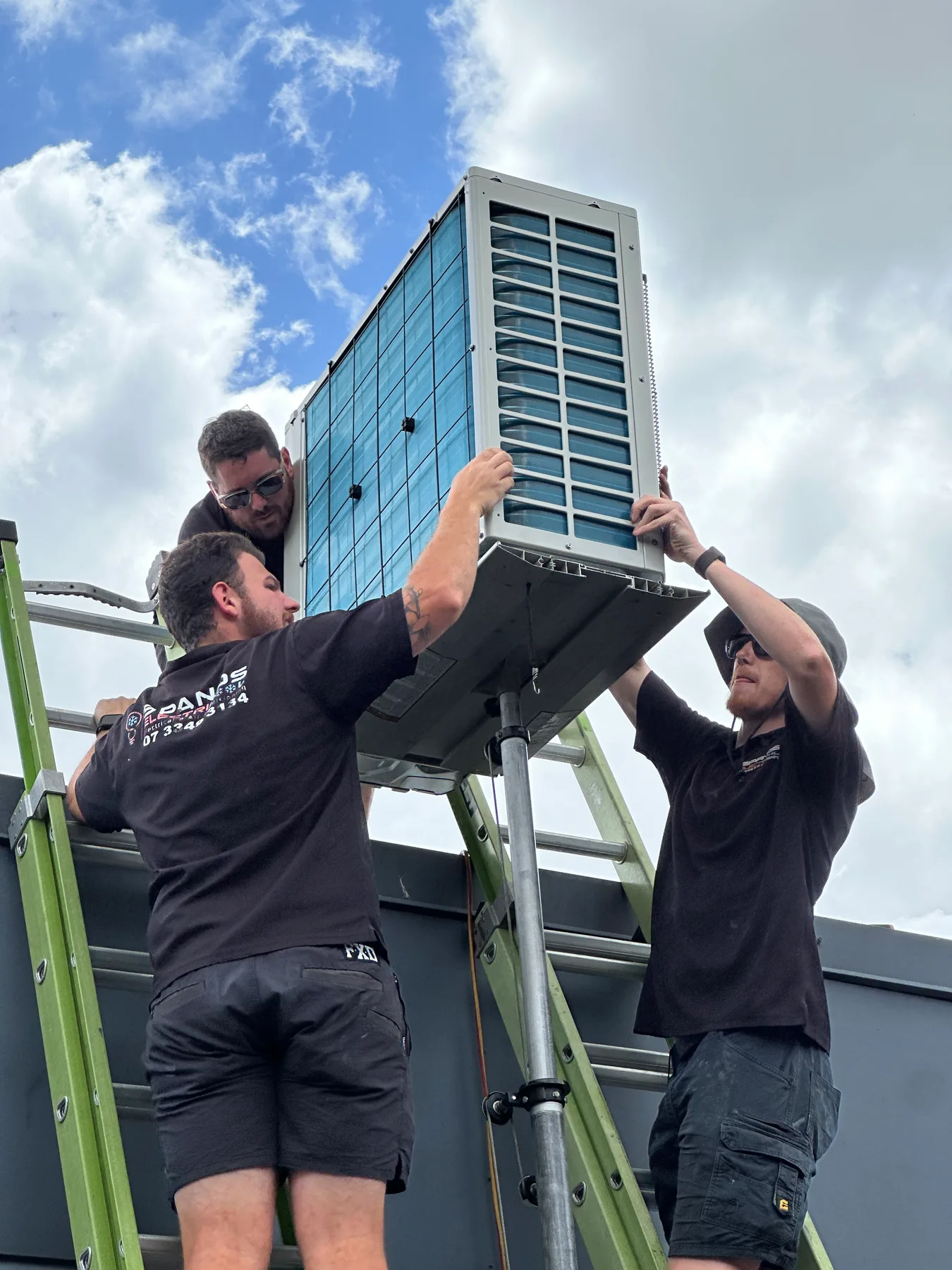 Spanos Electricool Technician Pointing