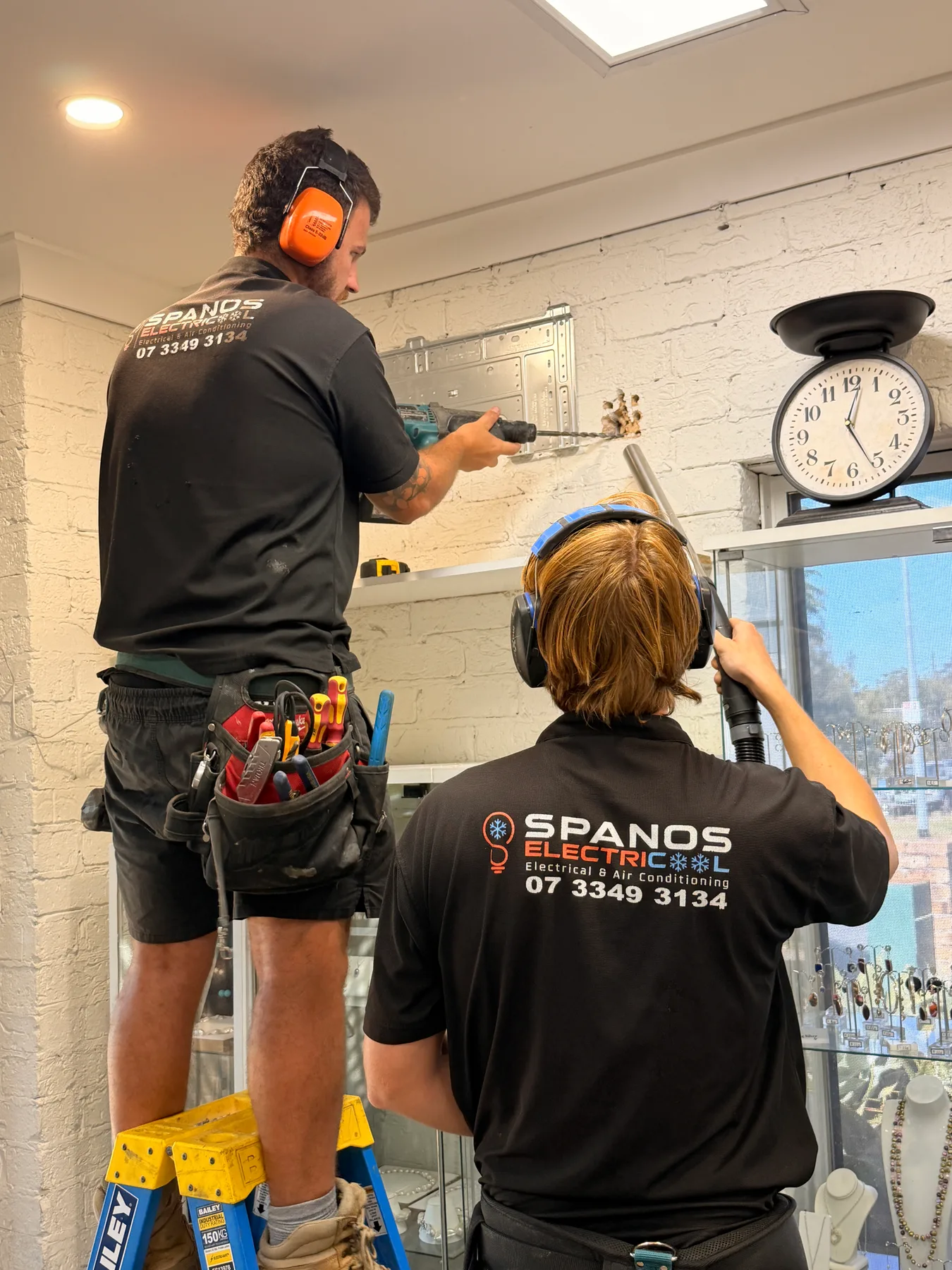 Spanos Split System Air Conditioning Installation Brisbane